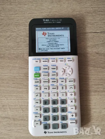 Texas Instruments TI-83 Premium CE edition Python калкулатор