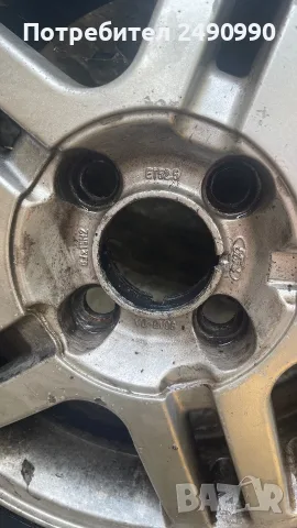 Джанти от форд 195/65R15, снимка 4 - Гуми и джанти - 55630176