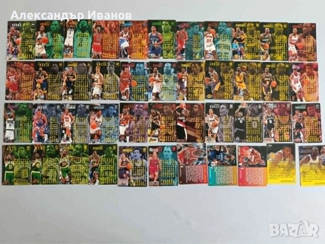 Картички с баскетболисти от NBA от поредицата Fleer 95-96, снимка 7 - Колекции - 54812863