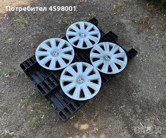 4бр.Оригинални тасове 16цола за Vw,Skoda,Seat,Audi, снимка 3 - Аксесоари и консумативи - 55595861