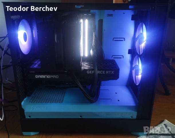 Геймърски компютър - RTX 5070 Ti 16GB - Ryzen 7 7800X3D - 32GB RAM, снимка 2 - Геймърски - 54758955