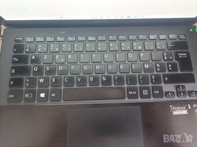 Лаптоп Sony Vaio SVP132A1CM,Intel i7-4500U, 8Gb ram,128Gb ssd, windows 11 pro, снимка 4 - Лаптопи за дома - 54568739