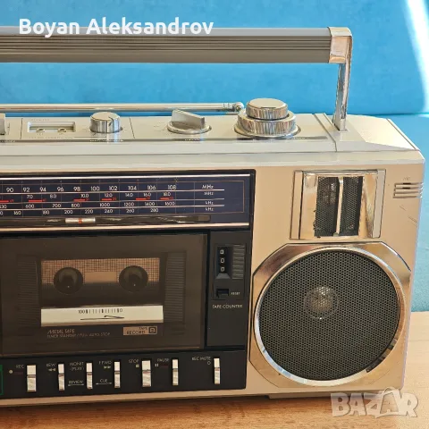 Двукасетъчен радиокасетофон Sanyo M-W25K (1983г.), снимка 5 - Радиокасетофони, транзистори - 55694894