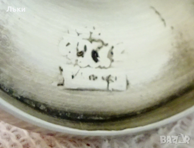 Калаена чаша с картина Цигулар на покрива,Anatevka. , снимка 10 - Антикварни и старинни предмети - 53975848