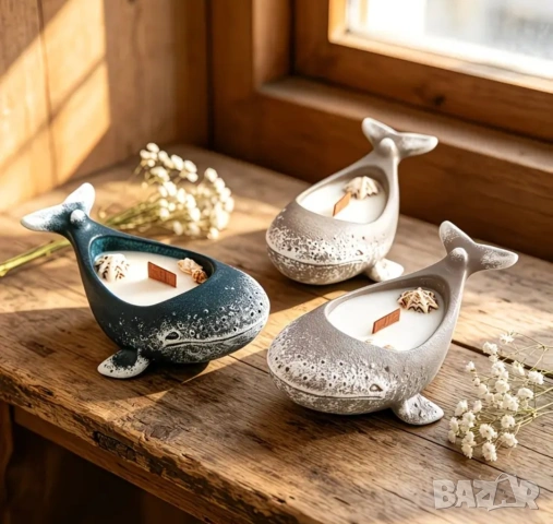 Молд кашпа кит, снимка 4 - Форми - 54975600