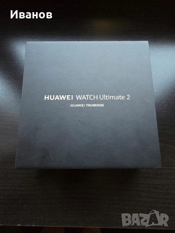 ЧИСТО НОВ!!! Смартчасовник Huawei Watch Ultimate 2 Blue