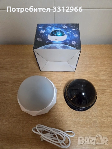 Чисто нов детски звезден проектор, снимка 3 - Детски нощни лампи - 54084722