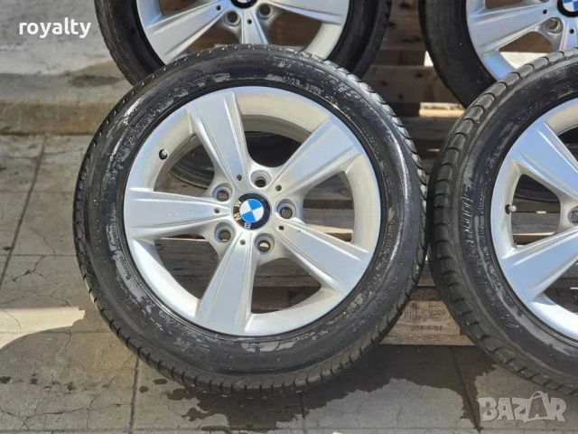 5х120 16 Джанти BMW 1 Series 2 Series 1-ва серия 2-ра серия 5x120 Eт 40 J 7 Централен отвор 72.6 Гум, снимка 3 - Аксесоари и консумативи - 55010635