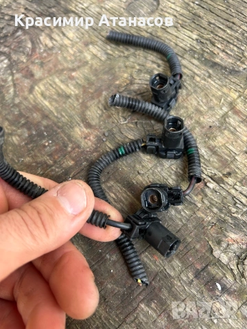 0195455428. Кабели букса подгревни свещи за Мерцедес Ц-класа W204. Дизел 646