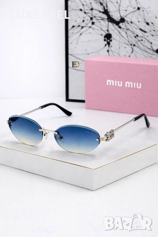 MIU MIU ✨Дамски Слънчеви Очила , снимка 10 - Слънчеви и диоптрични очила - 54220074
