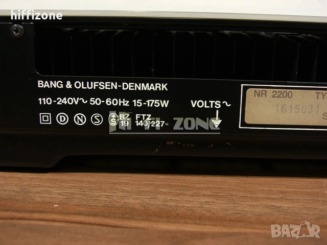 Ресивър    Bang&olufsen type 1601, снимка 11 - Ресийвъри, усилватели, смесителни пултове - 54749210
