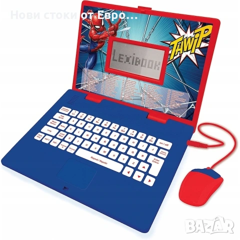 Образователен лаптоп Spider-Man Lexibook, 124 дейности, снимка 2 - Образователни игри - 54551963