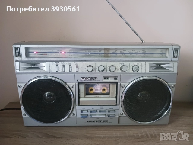Радиокасетофон sharp gf 8787
