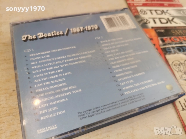 THE BEATLES X2 CD-ВНОС GERMANY 2805261849H2E6R, снимка 4 - CD дискове - 54702876