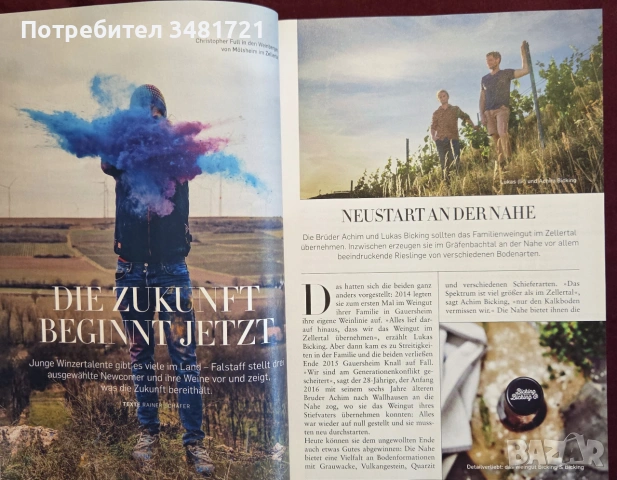 Справочник - вината на Германия 2022 / Falstaff Wein Guide Deutschland 2022, снимка 4 - Кулинария - 55064983