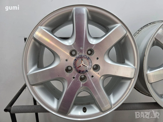 4бр 16ски джанти за MERCEDES C КЛАСА 5х112мм A161423 , снимка 4 - Гуми и джанти - 54736025
