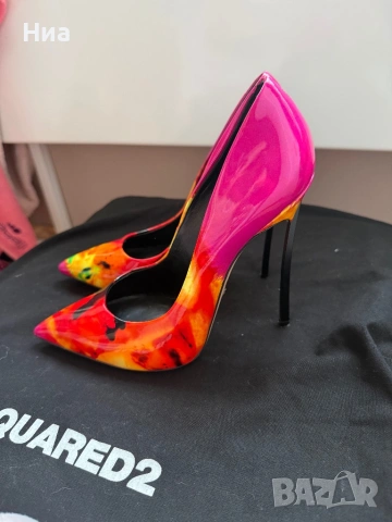 Дамски обувки на ток Casadei 38 размер , снимка 3 - Дамски обувки на ток - 54131816