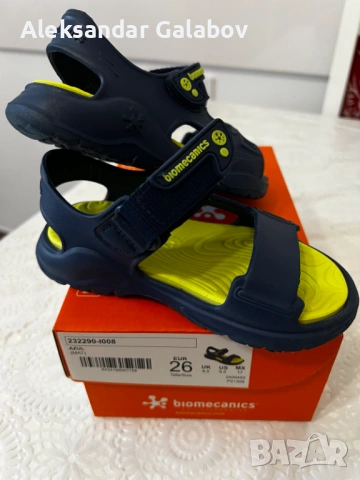 Сандалки 'Биомеханикс" 26 номер!Като нови!
