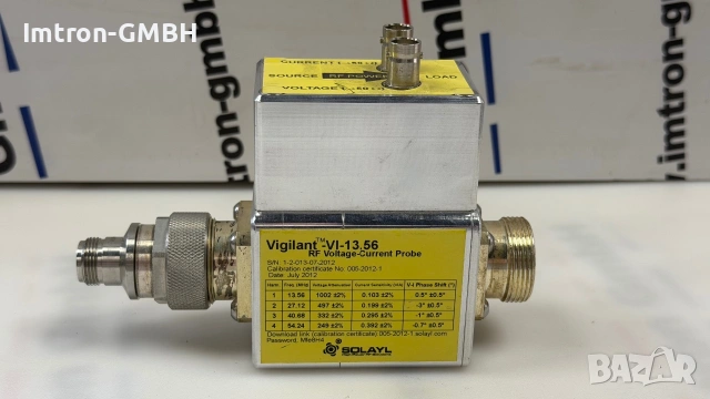 RF ИЗМЕРВАТЕЛЕН СЕНЗОР МОДУЛ ЗА КАБЕЛНА ТЕЛЕВИЗИЯ VIGILAND VL 13.56 SOLAUL RF VOLTAGE CURRENT PROBE, снимка 2 - Мрежови адаптери - 55096265