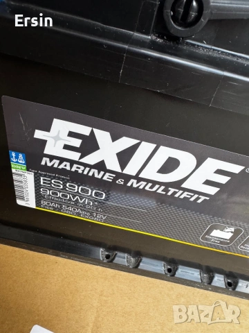 Гелов Акумулатор EXIDE ES900 GEL 80Ah (Много малко са ползвани)  (Свалени от нови Кемпери) , снимка 9 - Къмпинг мебели - 54732351