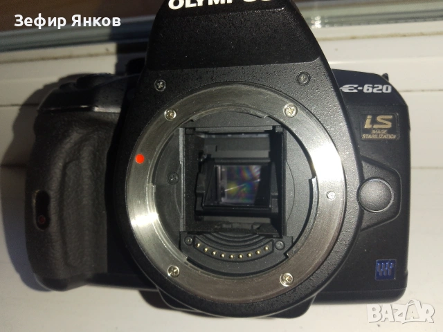 Фотоапарат Olympus E-620 IS само тяло 4/3, снимка 2 - Фотоапарати - 55025823