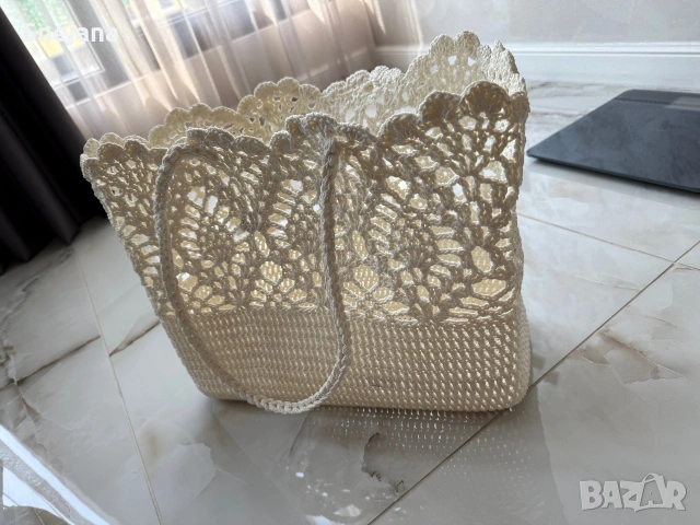 Плетена чанта за 13€ от 35€, снимка 4 - Чанти - 51146433