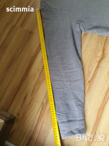 Tommy Hilfiger риза XL Regular Fit 100% памук сива, плътна материя, снимка 12 - Ризи - 54682734