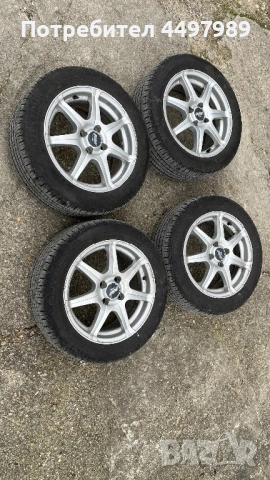 Лети джанти с гуми 15 PLW, снимка 4 - Гуми и джанти - 54261623