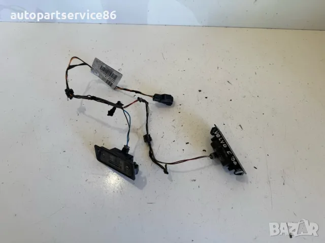 Задни лампи за регистрационен номер и кабелен сноп за Volvo C30 (2012) 30724575 OEM, снимка 2 - Части - 55617371