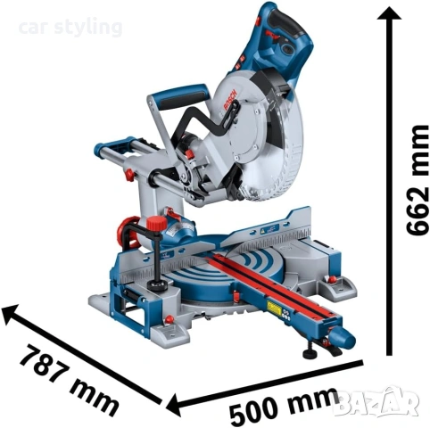 Bosch Professional GCM 305-254 D пендула герунг, снимка 2 - Триони и циркуляри - 55115217