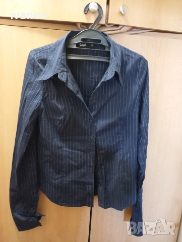Дамска риза с дълъг ръкав , снимка 2 - Ризи - 55068382