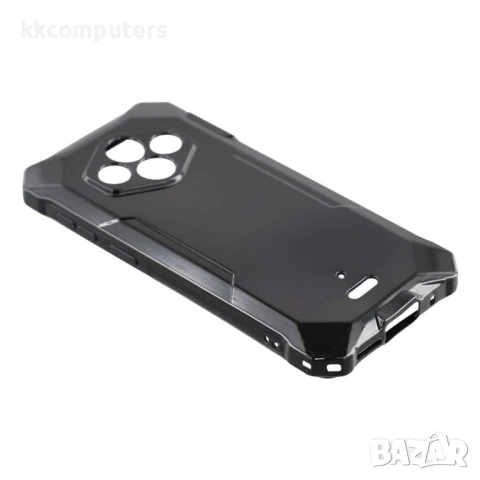 Мек TPU калъф за Ulefone RugKing 3 Pro с протектор и защита при изпускане – Черен, снимка 3 - Калъфи, кейсове - 54516792