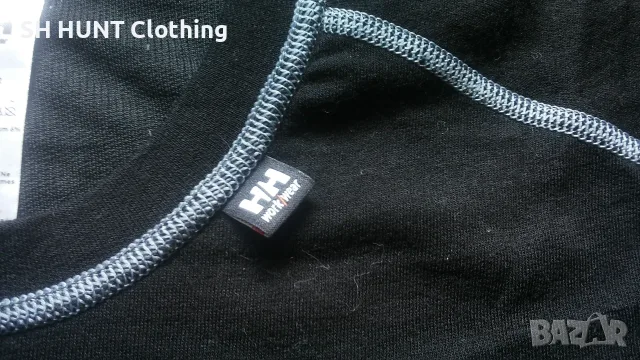 HELLY HANSEN Work Wear Thermo 57% Merino Wool размер XL работна термо блуза W4-767, снимка 8 - Блузи - 55680673