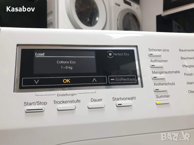 9кг Пара Miele Сушилня с термопомпа Миеле 12м Гаранция, снимка 15 - Сушилни - 54117714