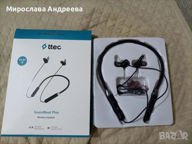 слушалки SaundBeat Plus wireless, снимка 5 - Безжични слушалки - 55161794
