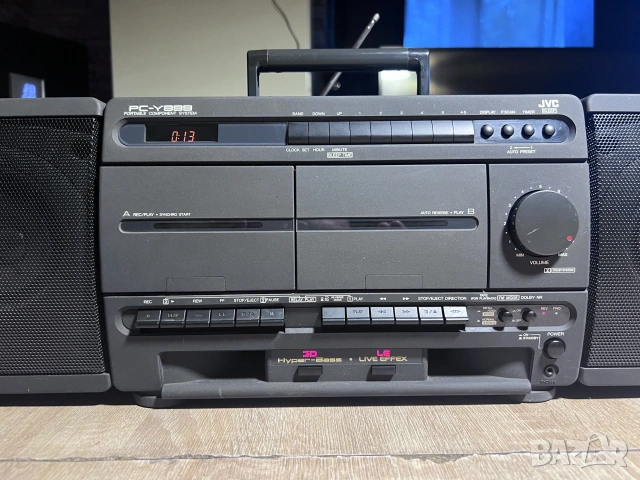 JVC PC-Y999 касетофон, снимка 4 - Радиокасетофони, транзистори - 55234703