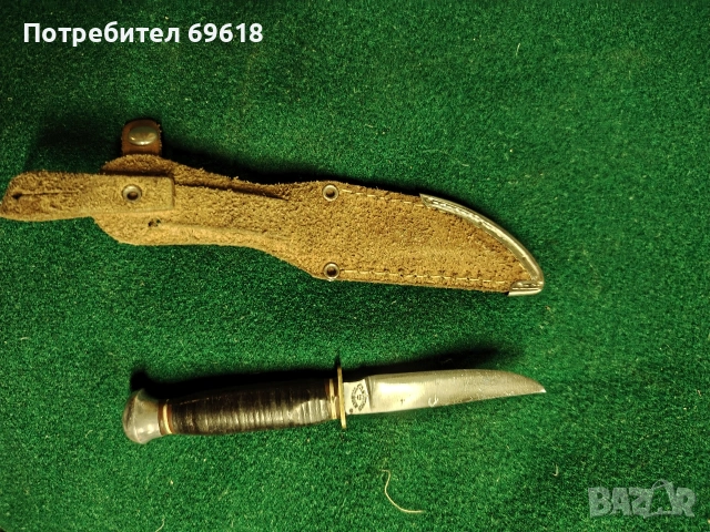стар нож solingen , снимка 3 - Ножове - 55182243