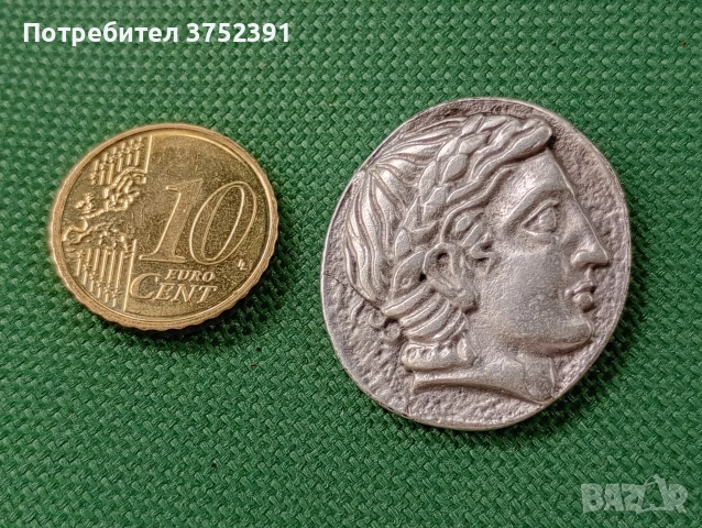 Сувенирна Антична Гръцка Монета , снимка 2 - Нумизматика и бонистика - 54854940