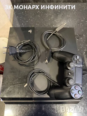 PlayStation 4 Fat / 500GB / + джойстик и кабели, снимка 3 - PlayStation конзоли - 55467227