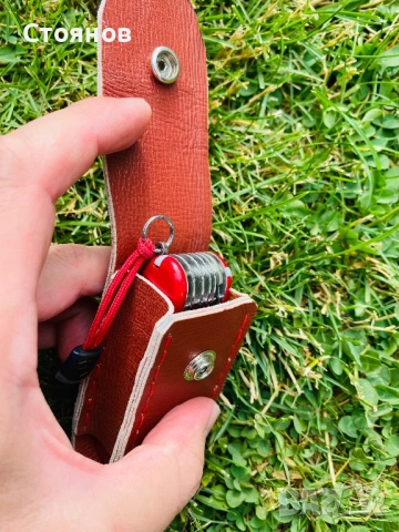 Калъф за Victorinox 91 mm., ръчна изработка, снимка 10 - Оборудване и аксесоари за оръжия - 54894775