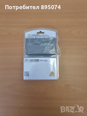 Предуслвател / усилвател за слушалки  Behringer PP400 , снимка 4 - Ресийвъри, усилватели, смесителни пултове - 55622243