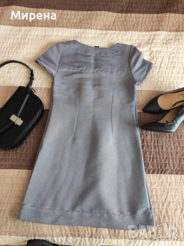 Сива туника/рокля H&M, размер S, снимка 3 - Туники - 54148448