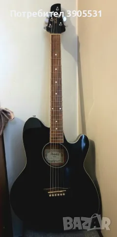 Електро-акустична китара Ibanez TCY8-BK (Talman) – Черна (рядка)