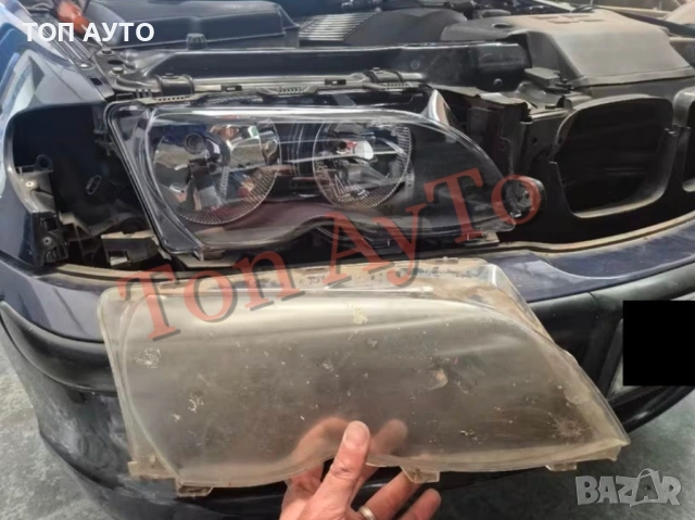 Капаци Фарове БМВ Е46 BMW E46 318i 320i 325i 325xi 330i 330xi 2002-2005 Стъкла Фарове Капаци, снимка 8 - Аксесоари и консумативи - 54366945