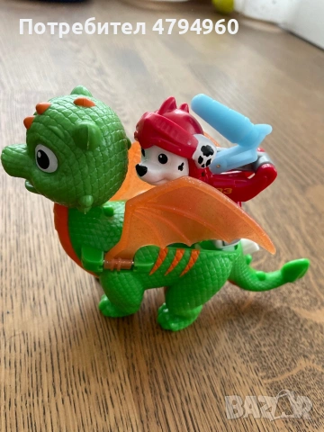 Продавам Маршал за фен на Paw patrol -, снимка 4 - Фигурки - 54206551
