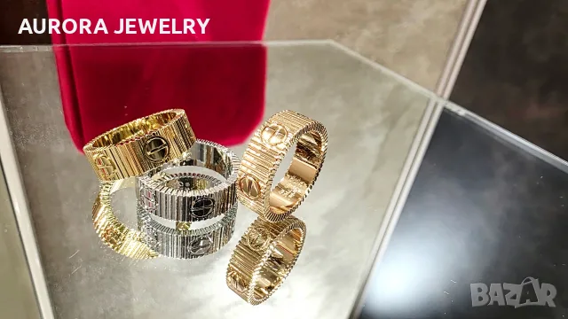 CARTIER Love Unlimited Rose Gold Дамски Пръстен, снимка 11 - Пръстени - 55702920