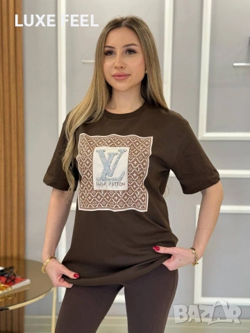 Tommy Hilfiger ✨ Louis Vuitton ✨ Karl Lagerfeld ✨ Hugo ✨Дамски Тениски , снимка 3 - Тениски - 54858294