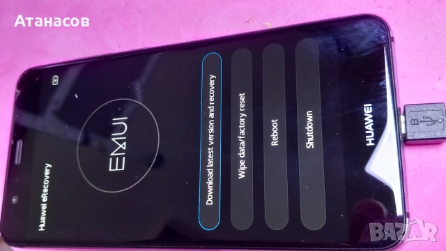 HUAWEY WAS-LX1A - като за части - 7€, снимка 4 - Huawei - 55192755