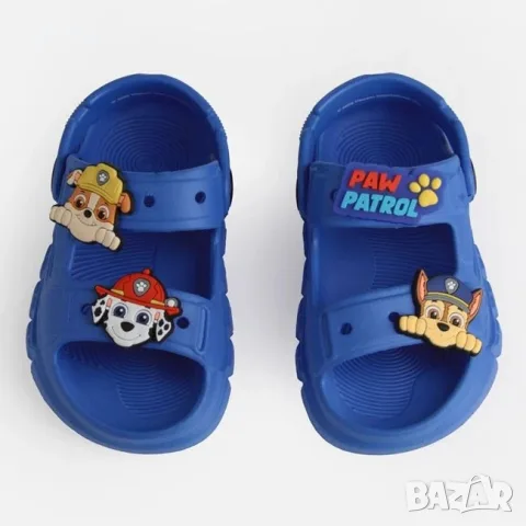 Детски сандали paw patrol за момче син цвят летни джапанки_1261923, снимка 3 - Детски сандали и чехли - 55389305