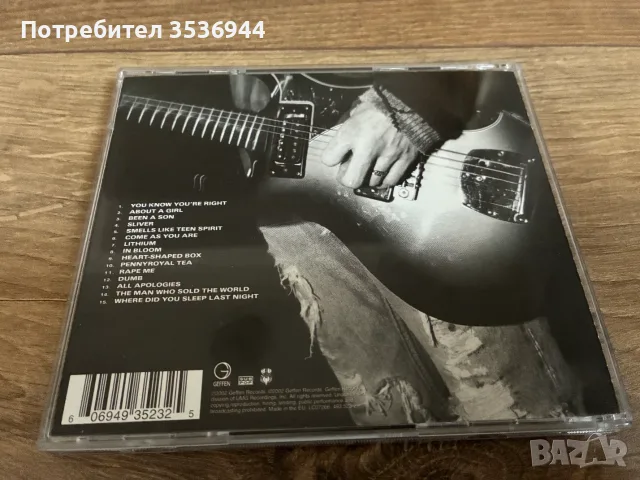 Nirvana 2002 GEFFEN, снимка 3 - CD дискове - 55396739